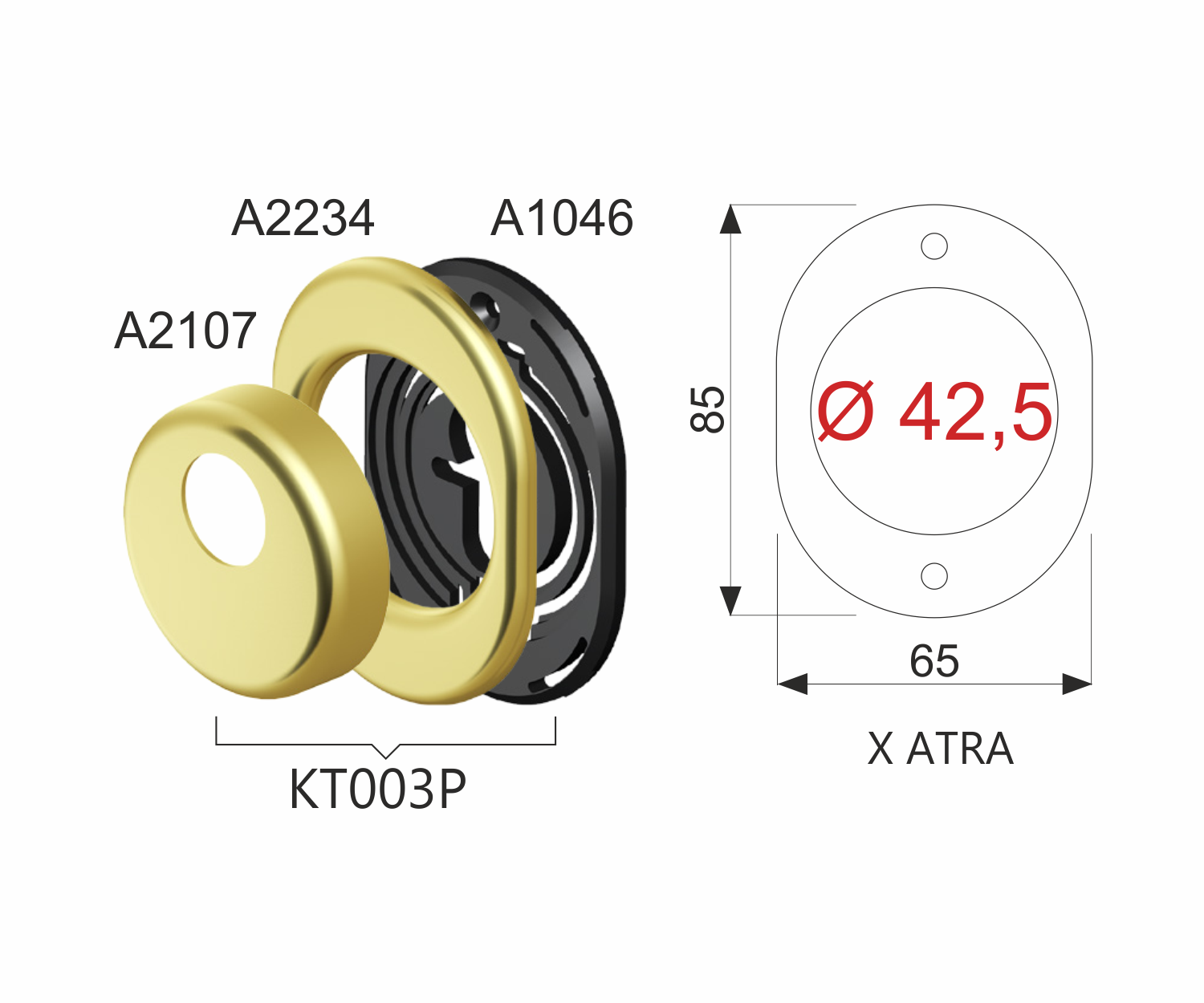 KIT PLACCA DECORATIVA KT003P KT004P KT006P - immagine 4