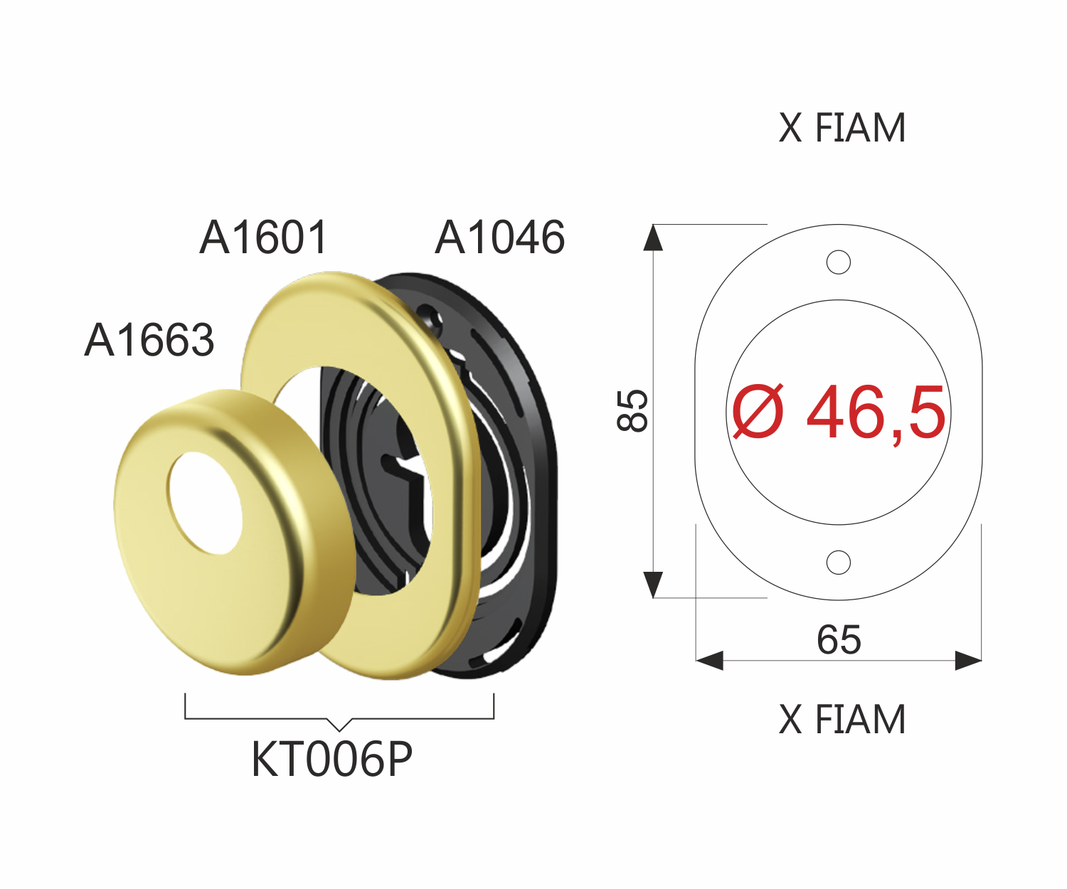 KIT PLACCA DECORATIVA KT003P KT004P KT006P - immagine 2