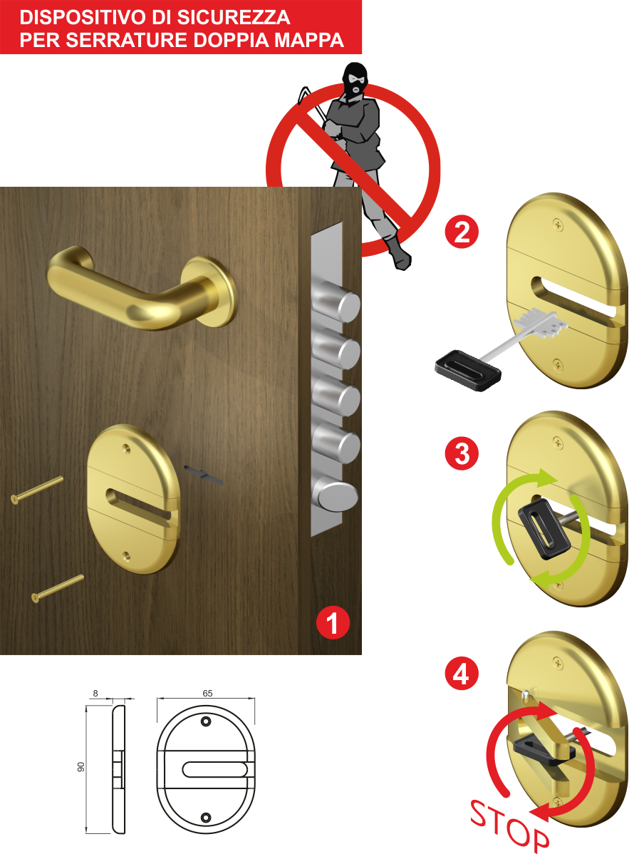 BLOCCA CHIAVE D.M. - immagine 3