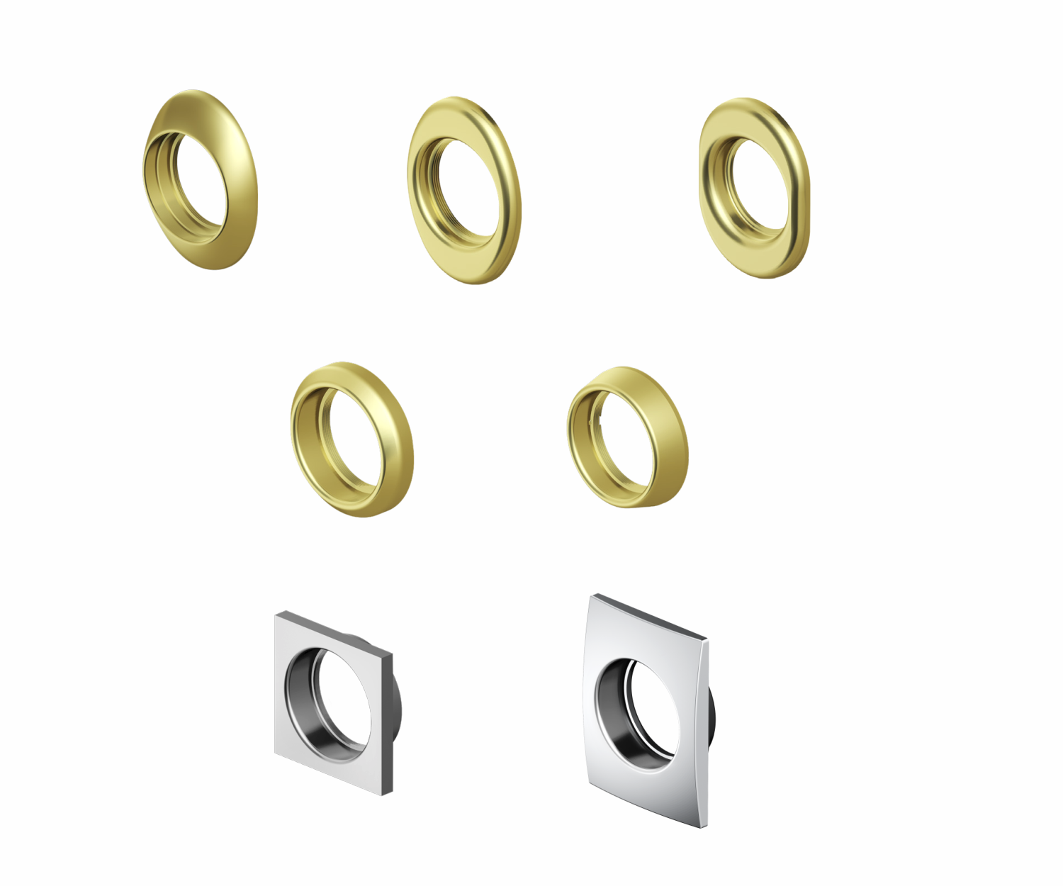 MOSTRINA | GHIERA FILETTATA PER PROTETTORE DISEC