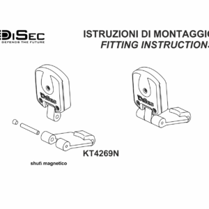 CHIAVI MAGNETICHE RICAMBI DISEC KT4269N