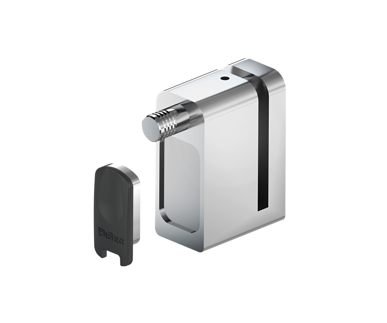 PADLOCK MG610 BLOCCA DISCO ALLUMINIO NERO