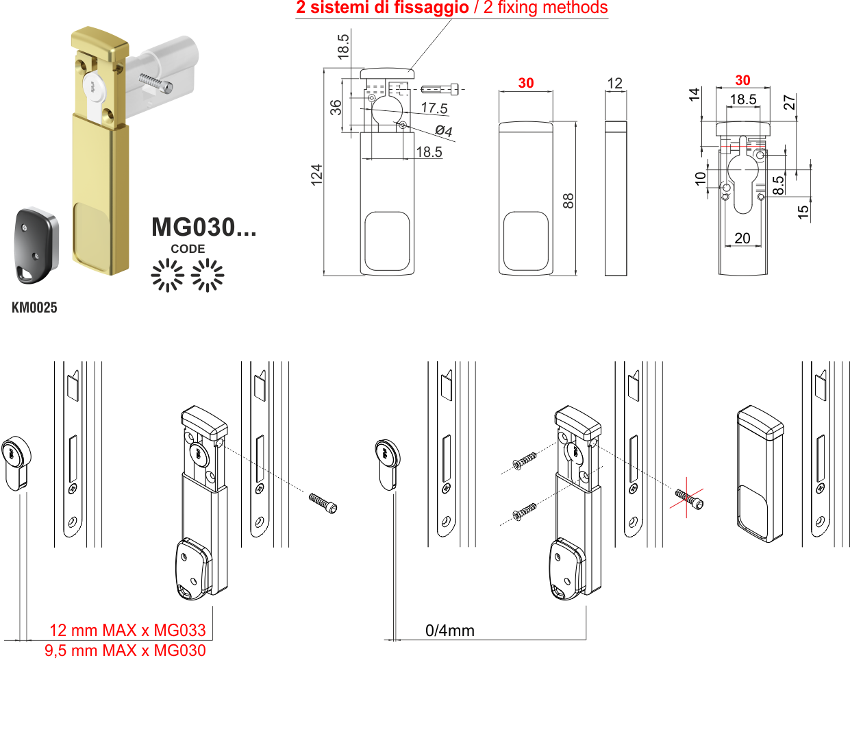 MG030 OT silver 40pz. 10 CHIAVI - immagine 2