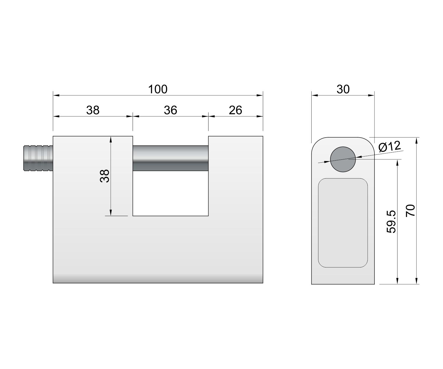 PADLOCK MG600 - immagine 2