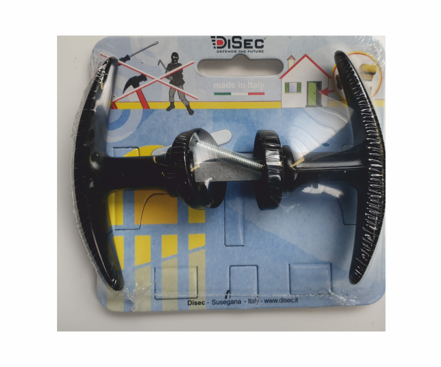 KT018 MANIGLIA DOPPIA PER PORTONI BASCULANTI - immagine 2